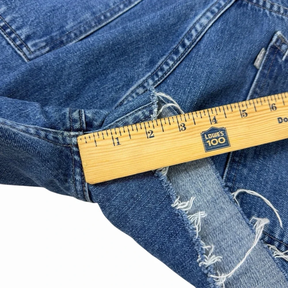 VTG Levi's Silvertab Women's Shorts Sz 34 (33) Blue Jean Cutoff Loose Y2K Jorts